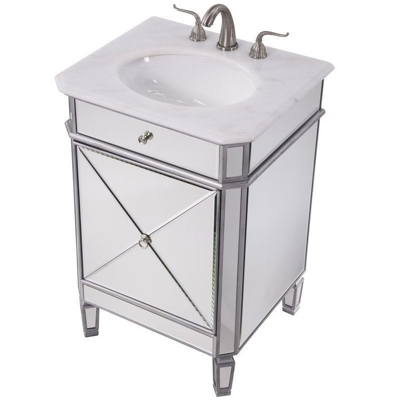 Jiya 24" Single Bathroom Vanity Set & Reviews AllModern